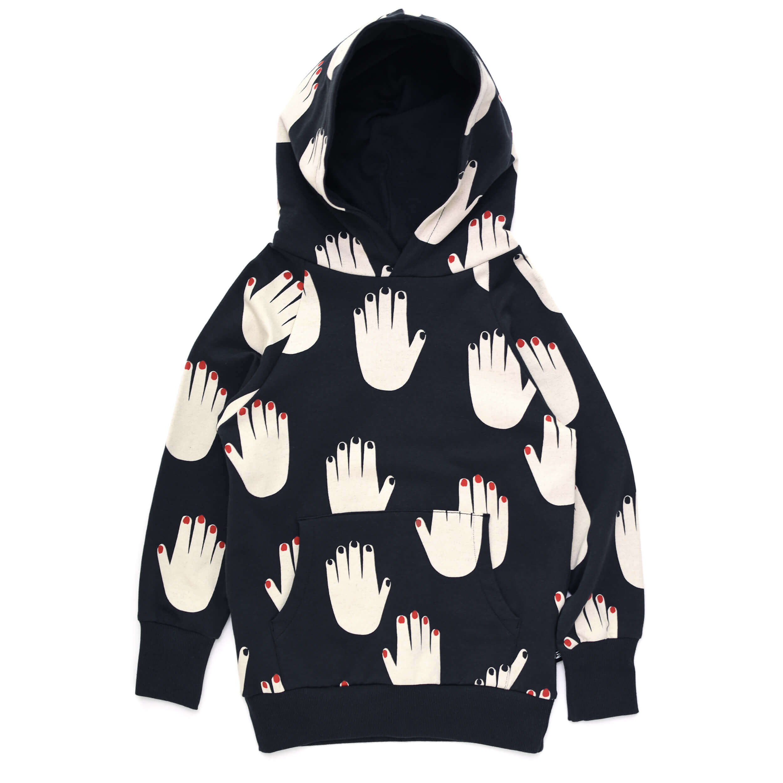 designer hoodie black