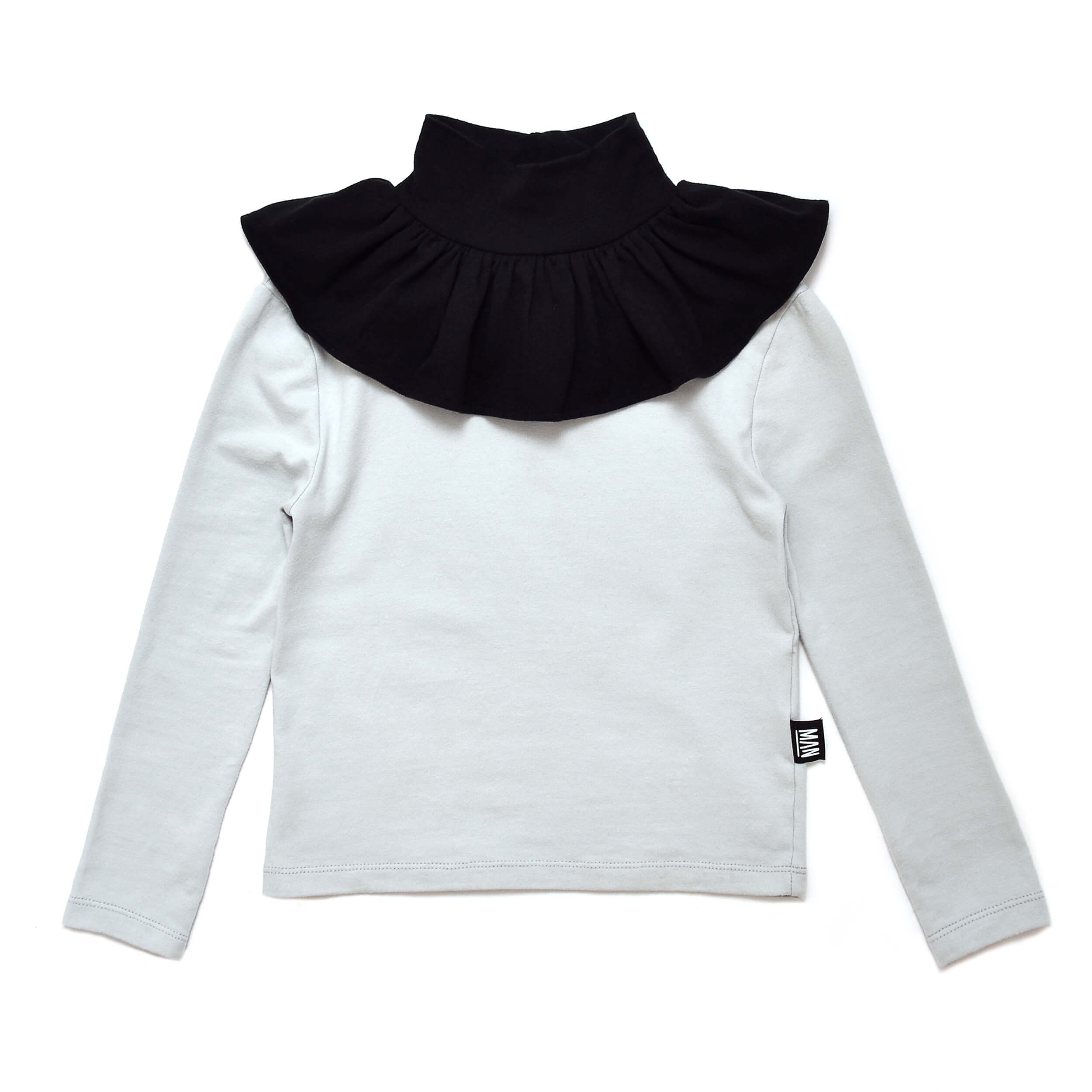 frill turtleneck