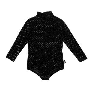 sparkled turtleneck body for kids