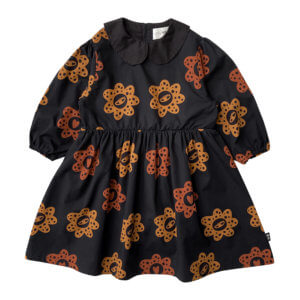 happy flowers dress for kids