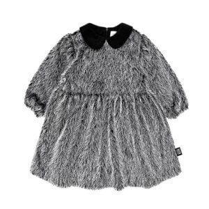 fringe party dress for kids front