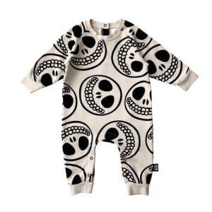 skull baby jumpsuit