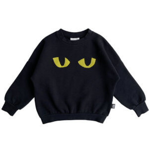 cat eye kids sweater