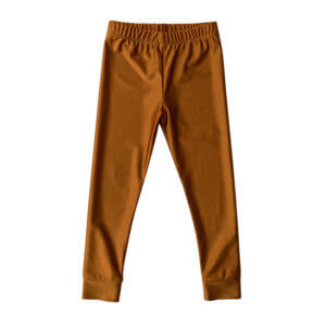 gold shiny leggings for kids