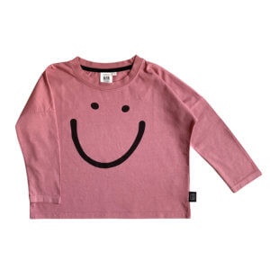 rose garment dyed longsleeve for kids