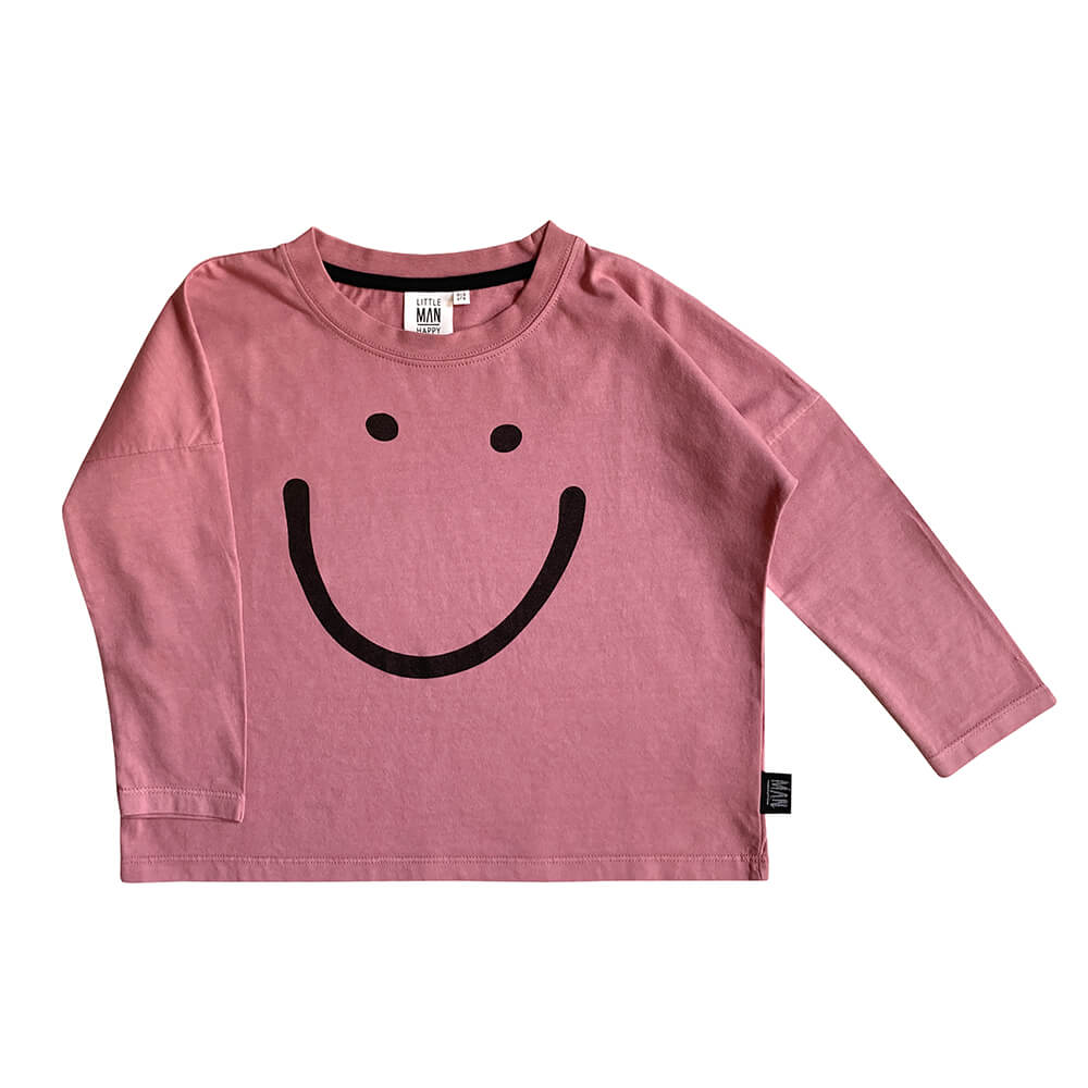 rose garment dyed longsleeve for kids