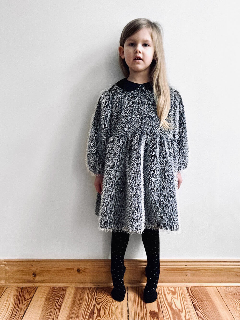 fringe party dress for kids studio