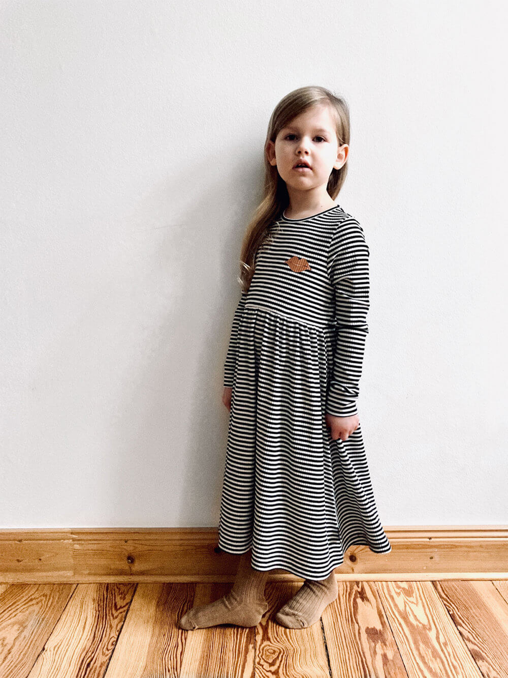 striped dress for kids studio