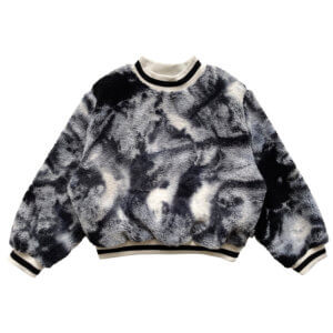 batik teddy sweater front