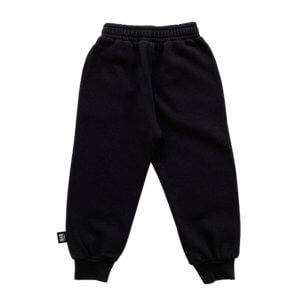 black designer pants back