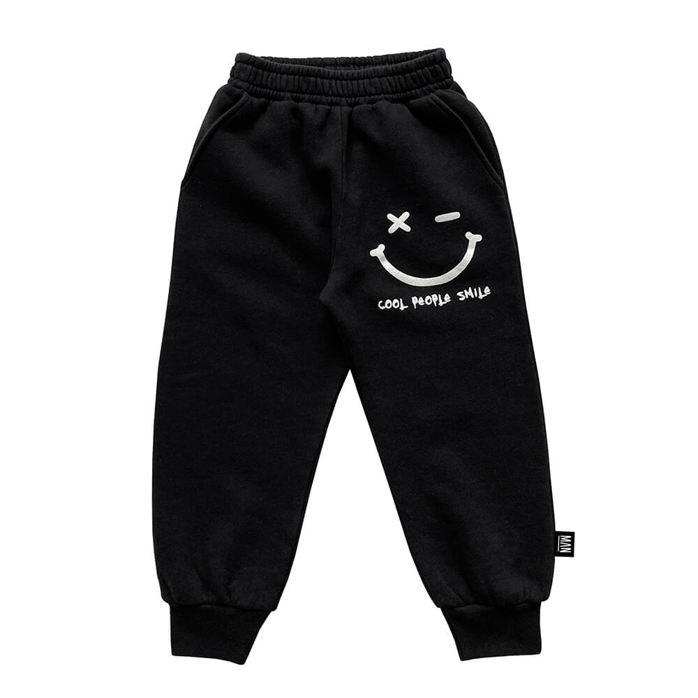 black designer pants front