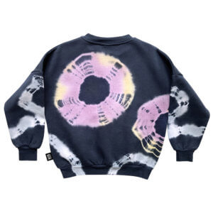 tie dye sweater back