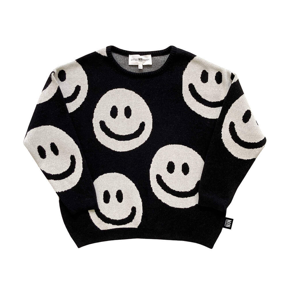 unisex knit sweater for kids | cool | organic | Little Man Happy