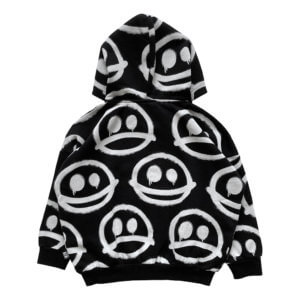 black kids jacket back