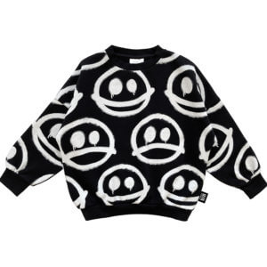 black kids sweater front