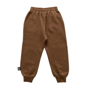 brown kids pants back