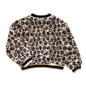 unisex teddy sweater back