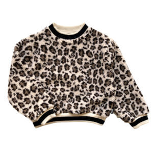 unisex teddy sweater front