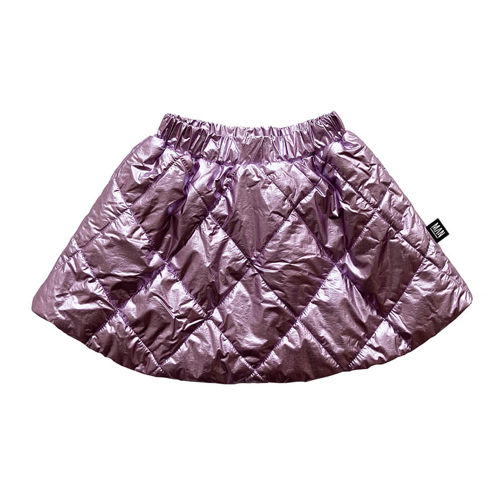 girls quilted skirt front