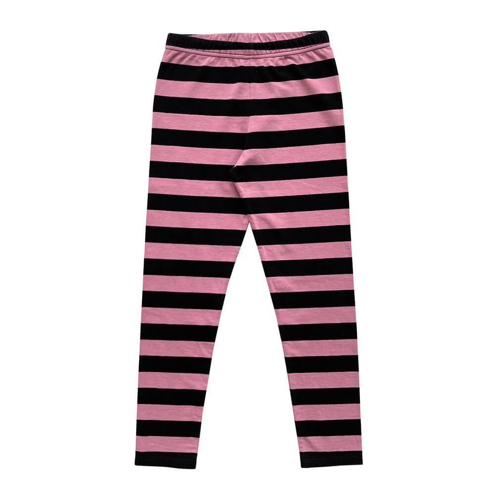 Striped Rose Gothic Gate Leggings 