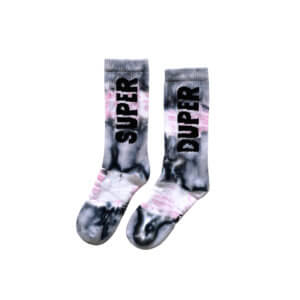 SUPER DUPER TIE DYE Tennis Socks