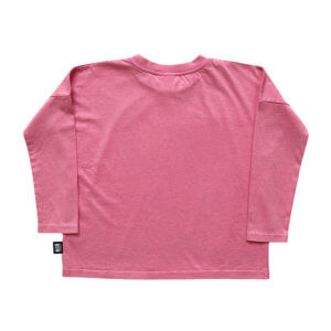 rose unisex longsleeve back