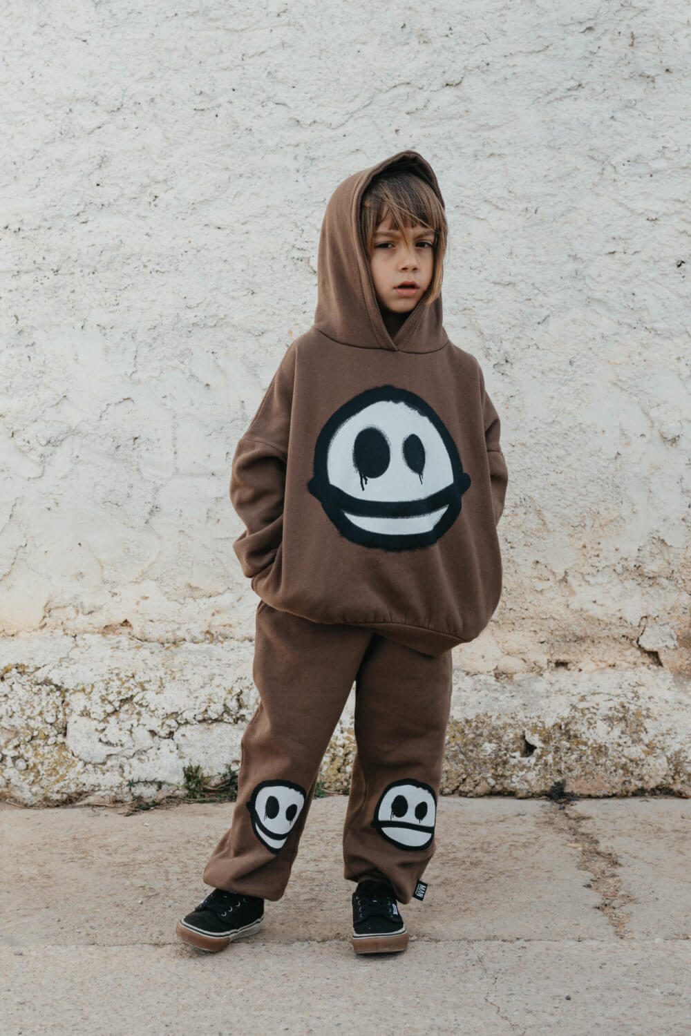 brown kids hoodie