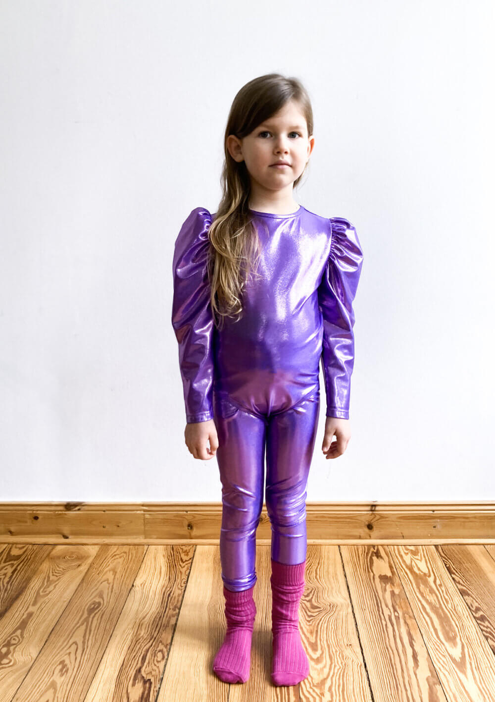 SHINY Puffed Sleeve Body SHINY Leggings