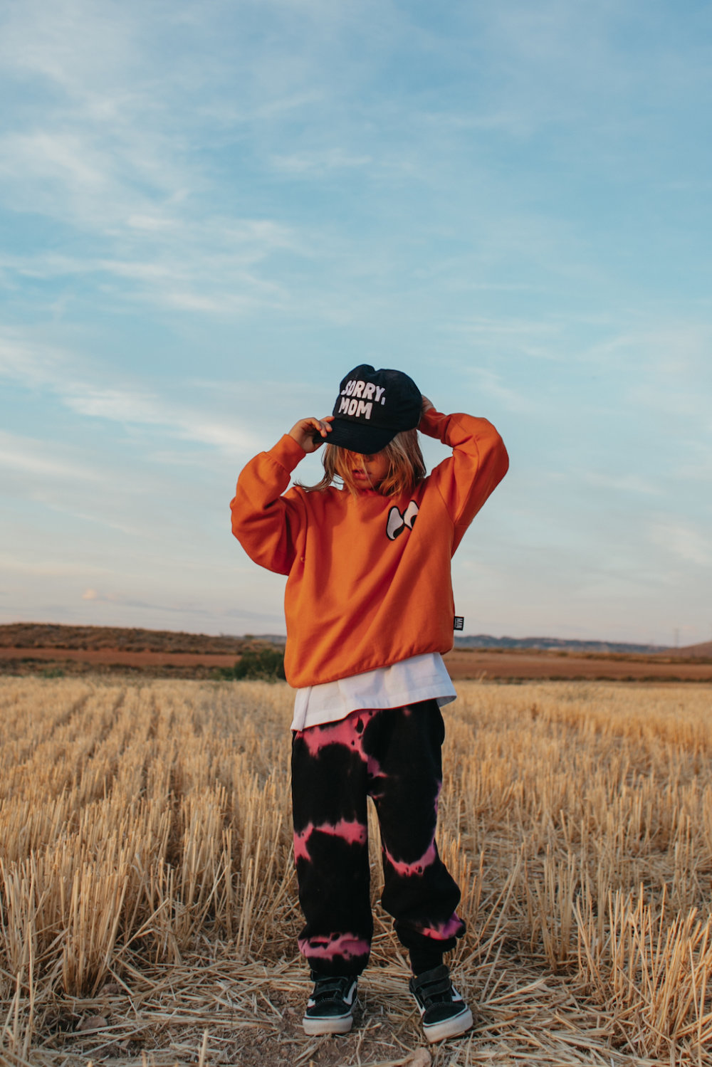 tie dye sweatpants popular orange sweater