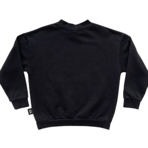 iconic black sweater back