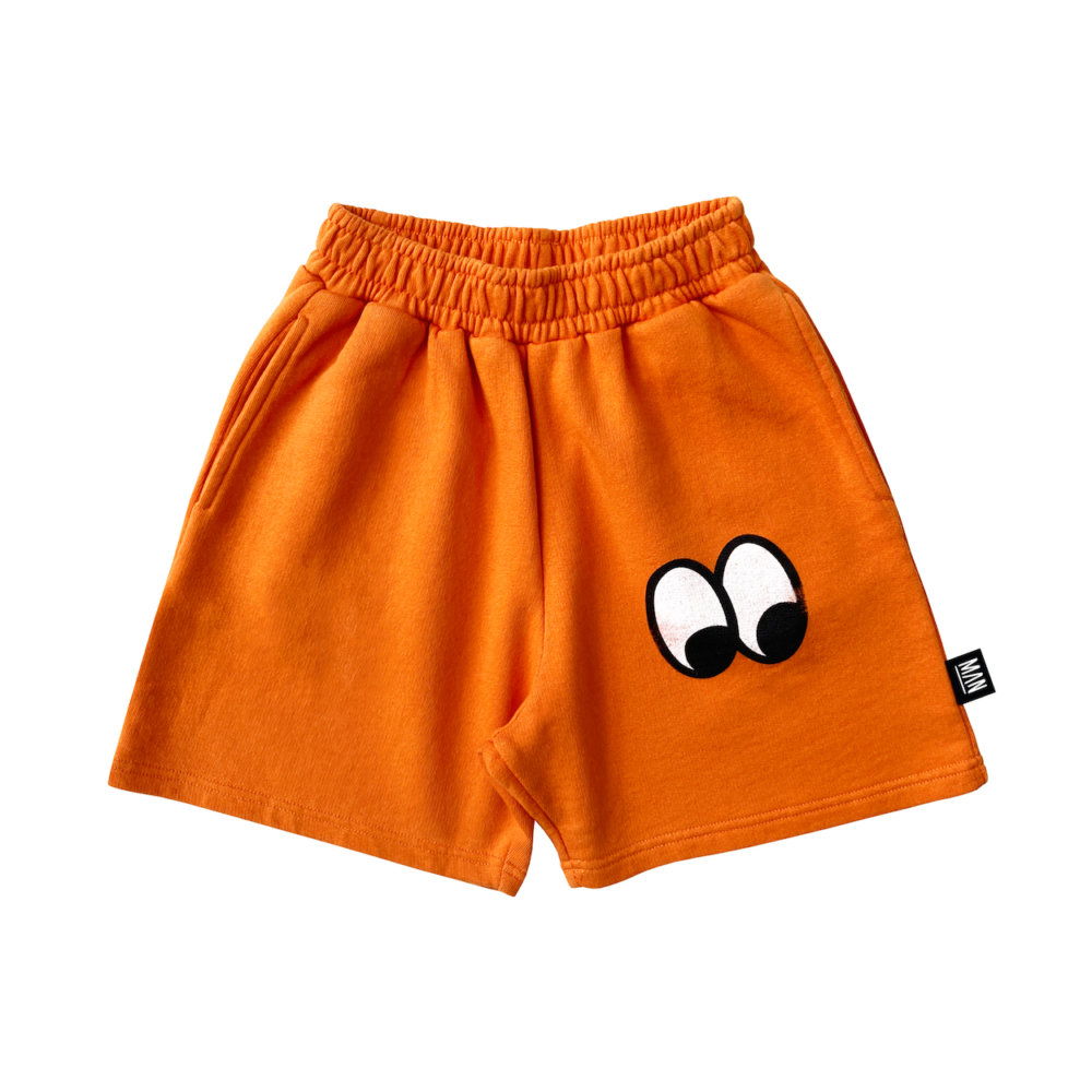 impressive orange shorts