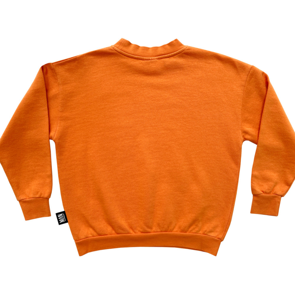 popular orange sweater back