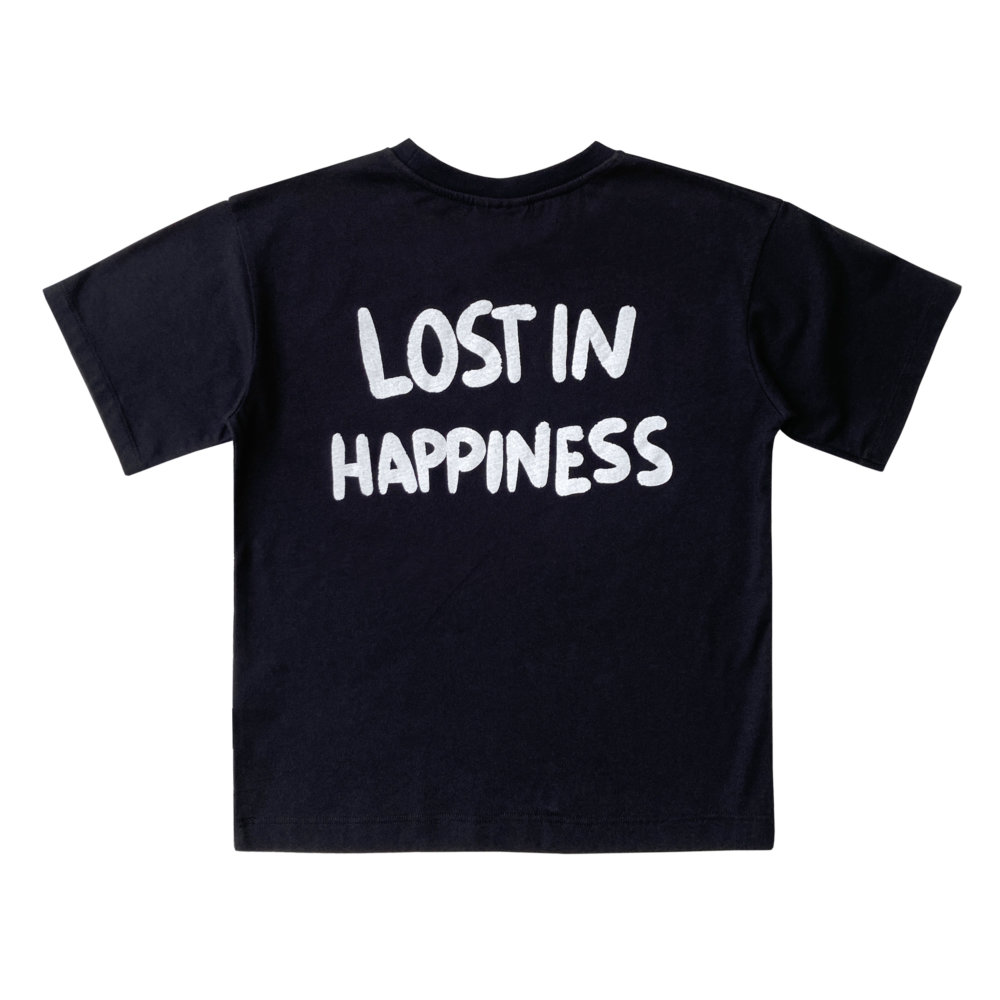 black unisex shirt back