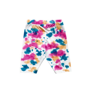 colorful easy shorts back