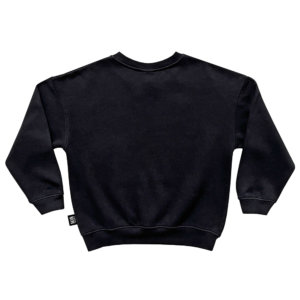 black scary sweatshirt back