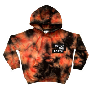 black tie dye hoodie