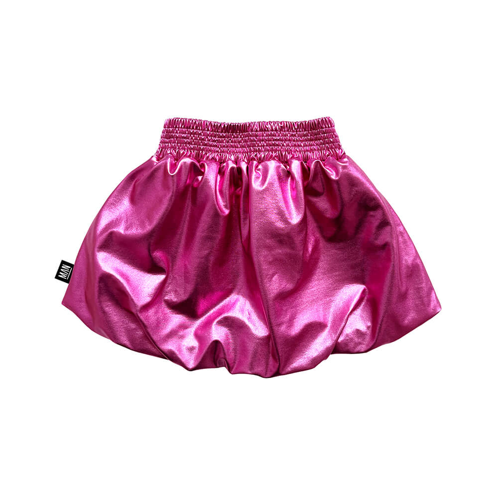pink balloon skirt back