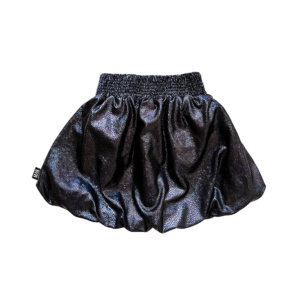 shiny balloon skirt back