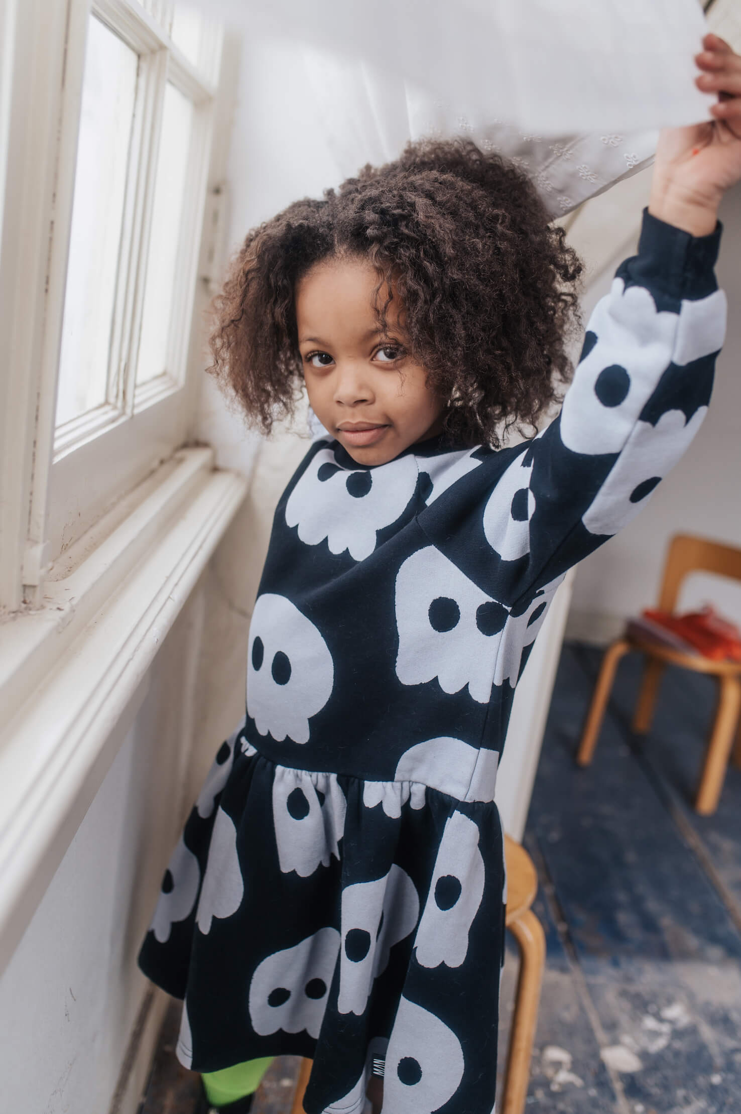 black sweater dress for kids distinctive trendy Little Man Happy