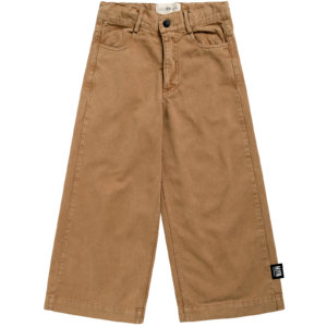 brown washed pants front