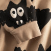 brown unisex jacket detail sleeve
