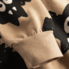 brown organic sweater detail sleeve