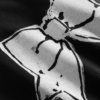 black unisex sweater detail print