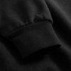 black unisex sweater detail sleeve