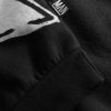black unisex sweater detail label