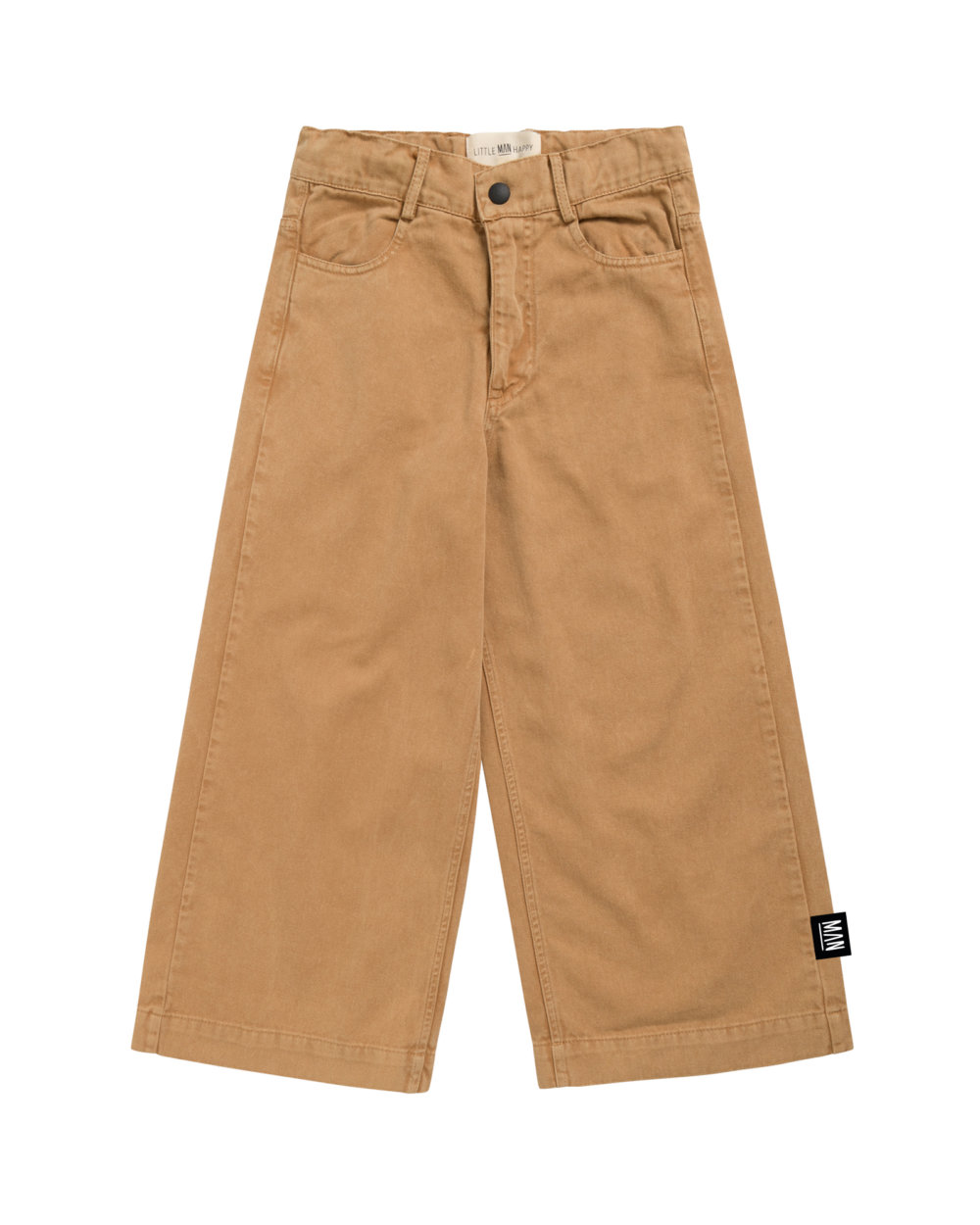 BROWN HEAVY WASHED Wide Leg Pants