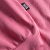 rose organic sweater detail label