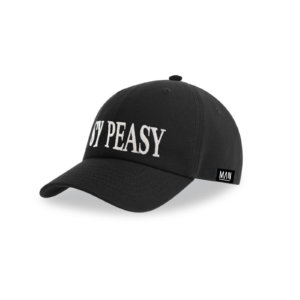 black baseball cap