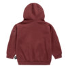 red unisex hoodie back