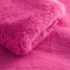 pink fluffy coat detail sleeve